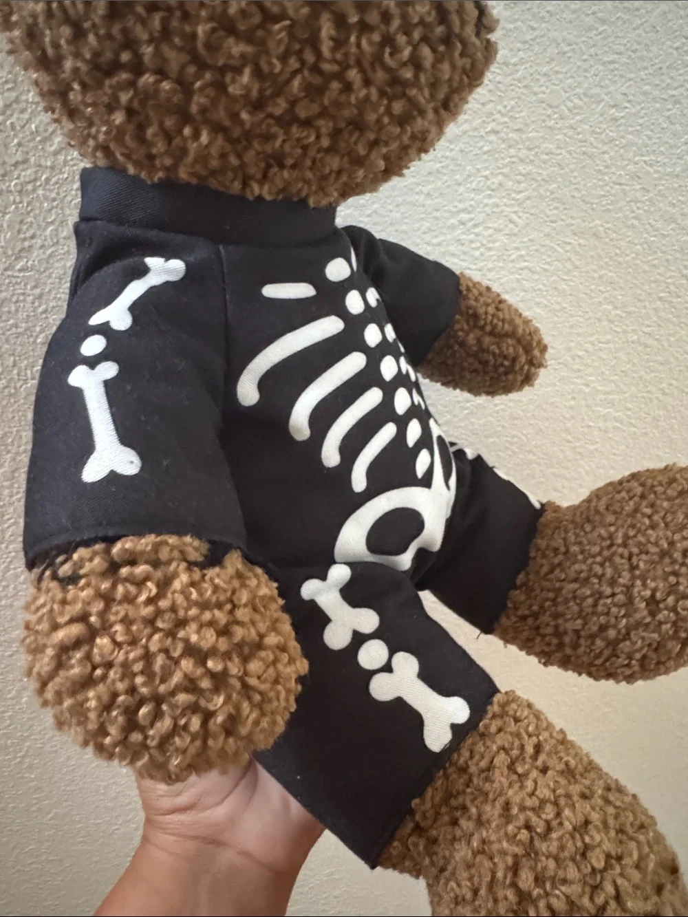 Pottery Barn Theo Teddy Trick-or-Treat Pillow Shelf Plush Stuffed Bear Animal